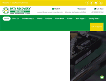 Tablet Screenshot of datarecoverymumbai.co.in